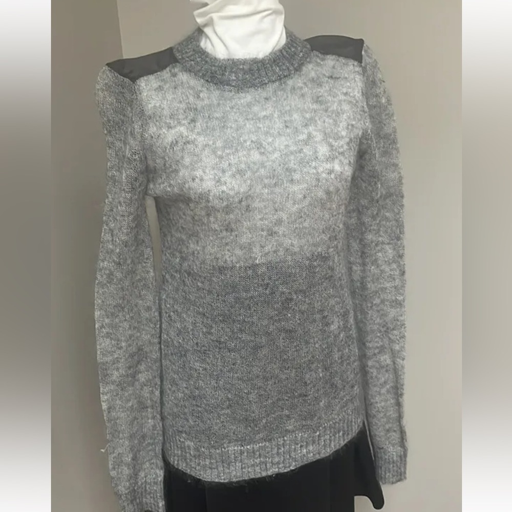 Theory Josetta Picturesque Mohair Silk Sweater Size S